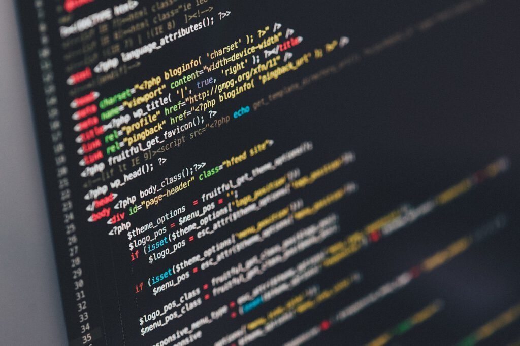 Front-end development code